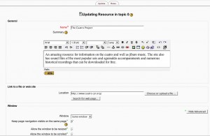 Buford: Summary for resource Setting up the summary to appear along with the resource